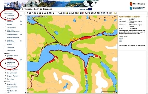 Fylkesatalas Sogn og Fjordane