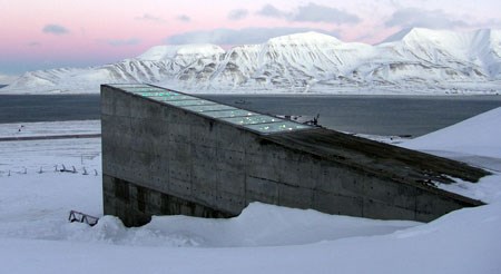 Entrance Seed Vault.