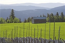 Landbruk: Støl i Gausdal. Foto: Bård Løken, Samfoto