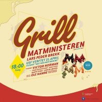 Plakat - Grill matministeren