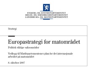 Europastrategi for matområdet