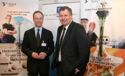Adm.dir. Nils Kristian Nafstad i Enova og Terje Riis-Johansen