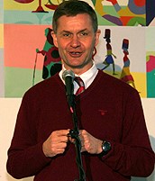 Erik Solheim under lanseringen av St.m. om kvinners rettigheter og likestilling i utviklingspolitikken 18.01.08. Foto: de Brisis/UD