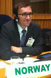 State Secretary Barth Eide in Addis Abeba on 25.03.2011